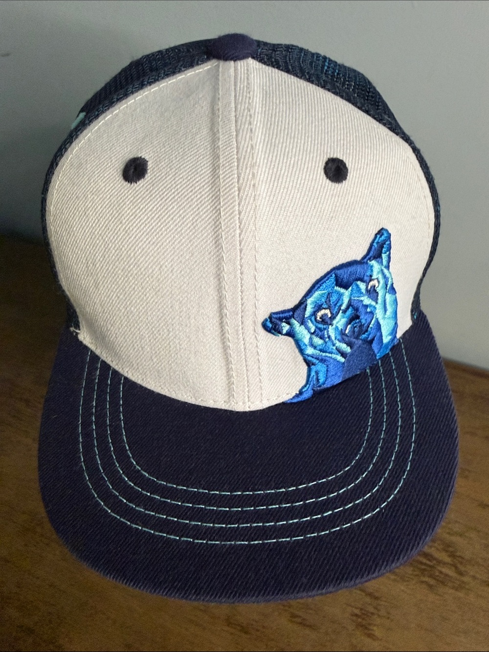 AKSELS KIDS DENVER BLUE BEAR FLATBILL SNAPBACK HAT